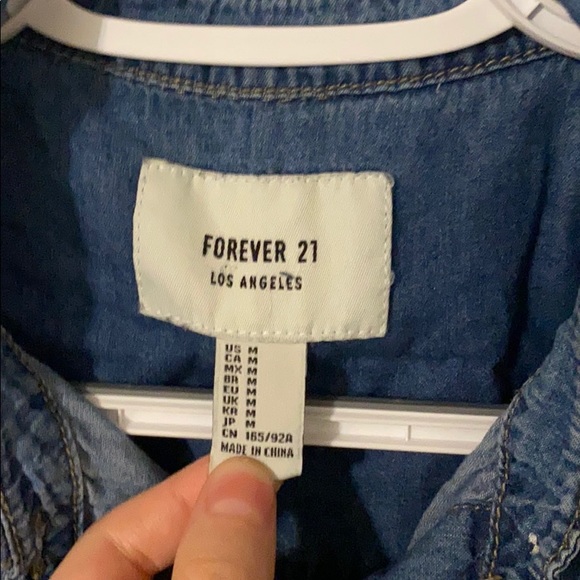 Button Up Jean Jacket - Picture 4 of 4